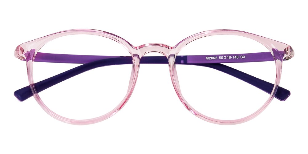 Enids Purple Round TR90 Eyeglasses