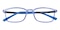 Aurek Blue Rectangle TR90 Eyeglasses