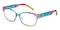 Rainbow Multicolor Cat Eye TR90 Eyeglasses