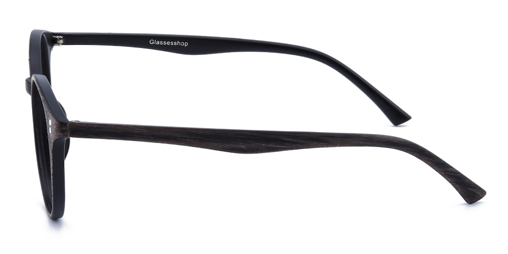 Binghamton Brown Round TR90 Eyeglasses