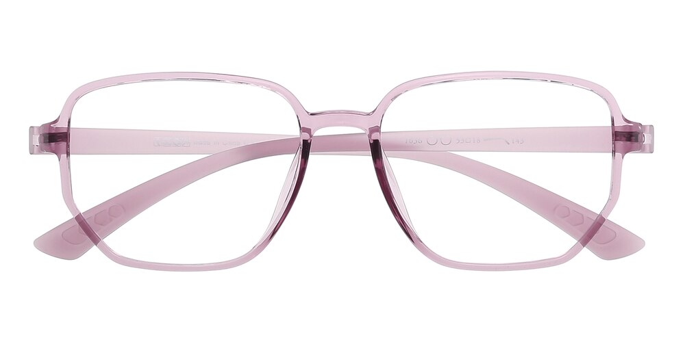 Asheboro Purple Polygon TR90 Eyeglasses