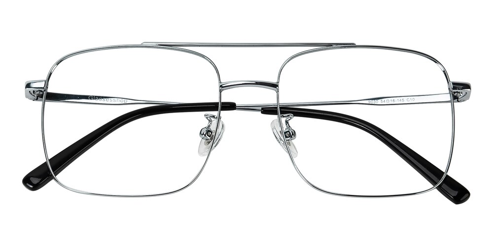 Sandera Silver Aviator Titanium Eyeglasses