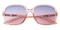 Rosemary Pink Polygon TR90 Sunglasses