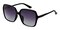Rosemary Black Polygon TR90 Sunglasses