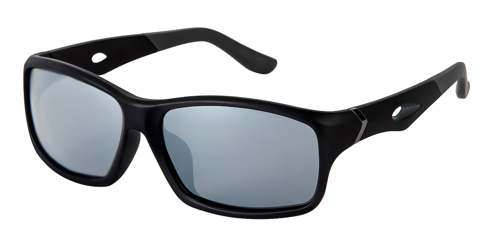 Christian MBlack Rectangle TR90 Sunglasses
