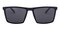 Ernest Blue Rectangle TR90 Sunglasses