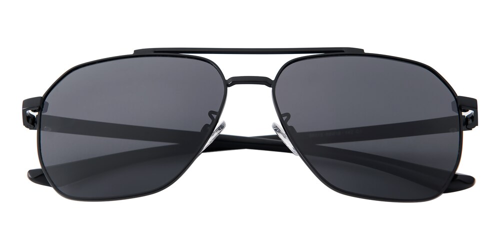 Hunter Black Aviator TR90 Sunglasses