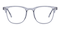 Fresno Gray Horn TR90 Eyeglasses