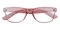 Arcadia Pink Horn TR90 Eyeglasses