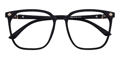 Taurus Black Square TR90 Plastic Eyeglasses