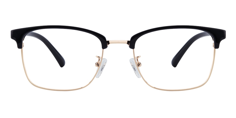 Libra Black/Golden Browline TR90 Eyeglasses