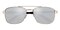 Marshall Silver/Silver mirror-coating Aviator Metal Sunglasses