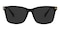Beach Black Rectangle TR90 Sunglasses