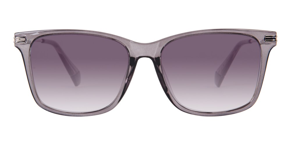Beach Gray Rectangle TR90 Sunglasses