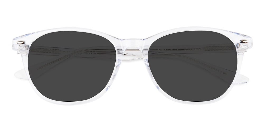 Sarasota Crystal Oval Acetate Sunglasses