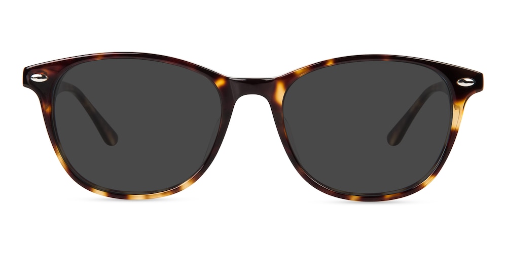 Sarasota Tortoise Oval Acetate Sunglasses