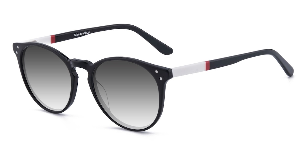 Sonoma Black Classic Wayframe Acetate Sunglasses
