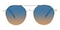 Gadsden Golden Aviator Metal Sunglasses