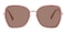 Kama Pink Polygon TR90 Sunglasses
