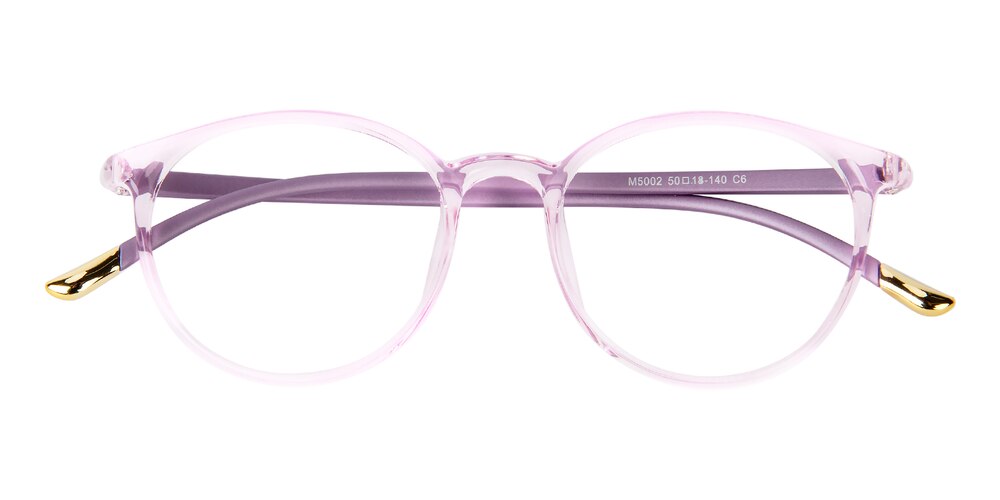 Buffalo Pink Round Ultem Eyeglasses