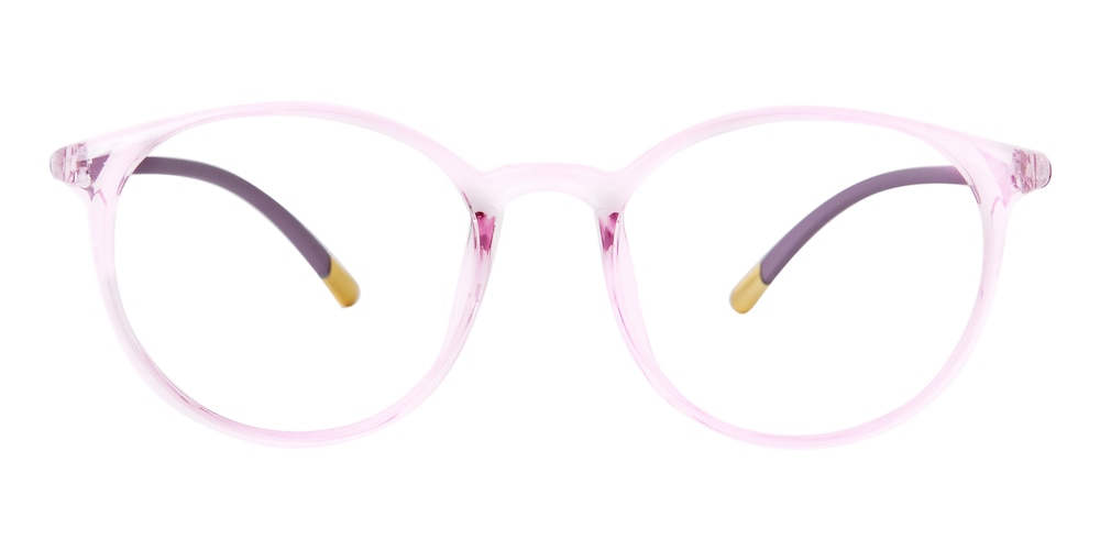 Buffalo Pink Round Ultem Eyeglasses