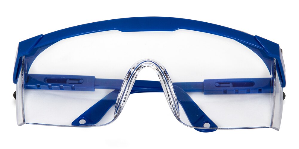 Goggles B Blue Plastic Eyeglasses