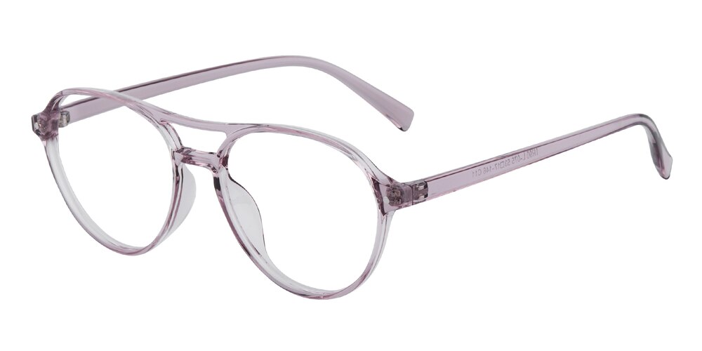 Cicero Purple Aviator TR90 Eyeglasses