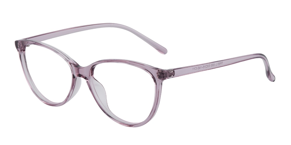 Eden Purple Cat Eye TR90 Eyeglasses