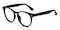 Bensenville Black Round TR90 Eyeglasses