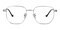 Wheaton Silver Polygon Titanium Eyeglasses