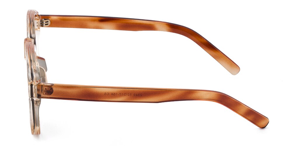 Concord Brown Horn Plastic Sunglasses