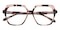 Irvine Petal Tortoise Polygon TR90 Eyeglasses