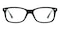 Hartford Black Rectangle TR90 Eyeglasses