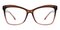 Waycross Brown Oval TR90 Eyeglasses