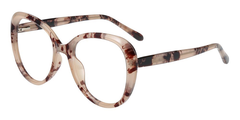 Julia Petal Tortoise Cat Eye TR90 Eyeglasses
