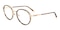 Westlake Tortoise/Golden Round Acetate Eyeglasses