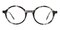 Charles Gray Tortoise Round Acetate Eyeglasses