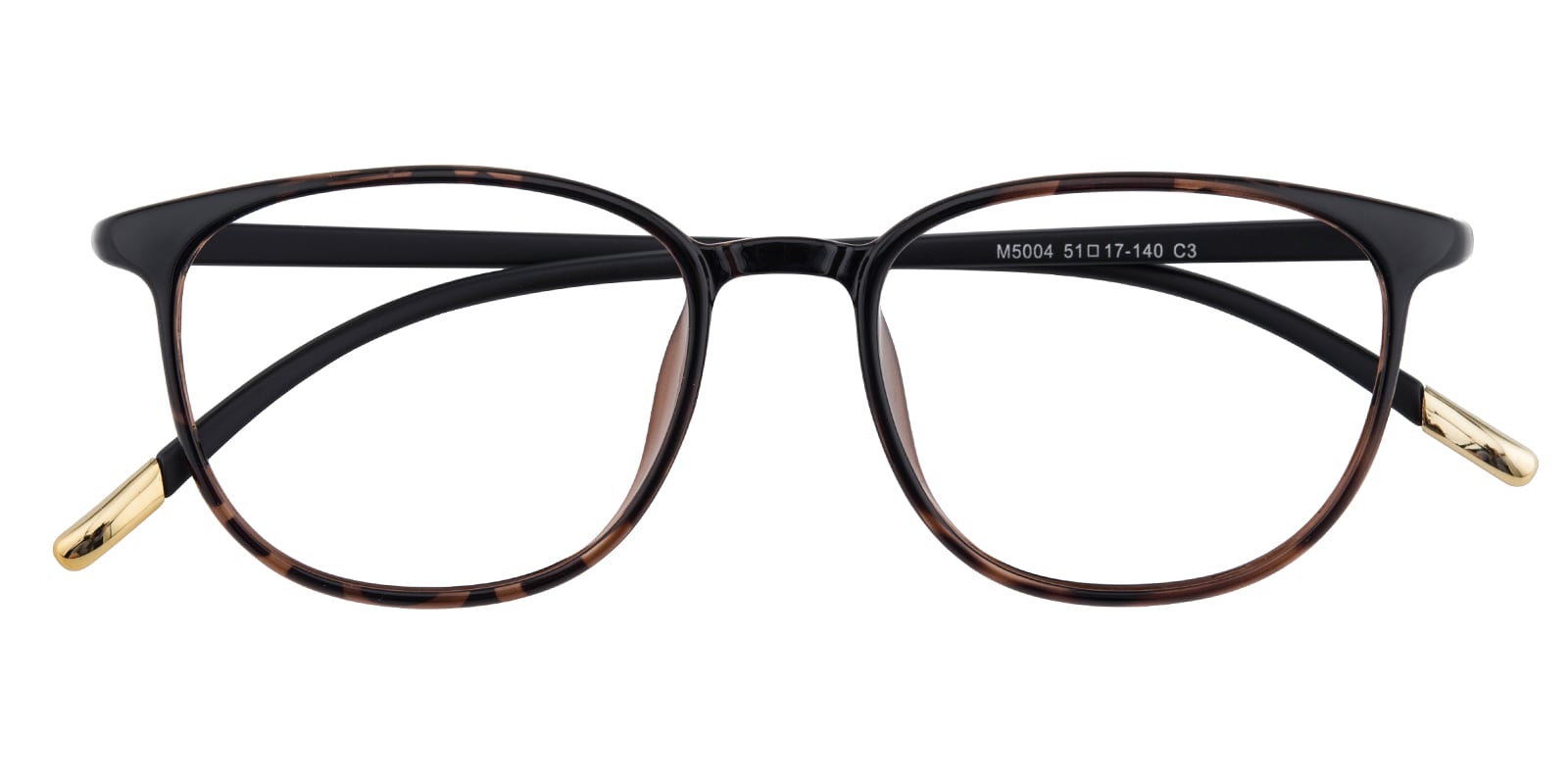 Oval|Classic Wayframe Eyeglasses, Full Frame Tortoise Ultem - FP1568