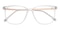 Gulfport Crystal/Golden Square TR90 Eyeglasses