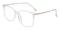 Gulfport Crystal/Golden Square TR90 Eyeglasses