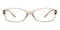 Bonnie Champagne Oval Acetate Eyeglasses