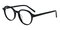 Frederick Black Polygon Acetate Eyeglasses