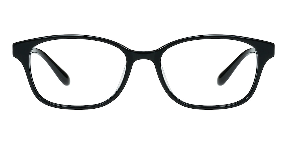 Mankato Black Rectangle Acetate Eyeglasses