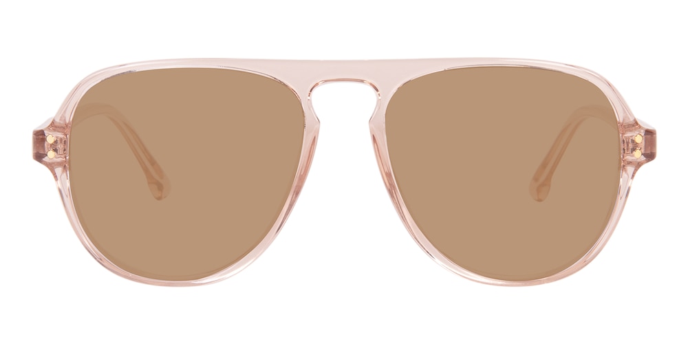 Kristol Champagne Aviator TR90 Sunglasses