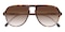 Kristol Tortoise Aviator TR90 Sunglasses