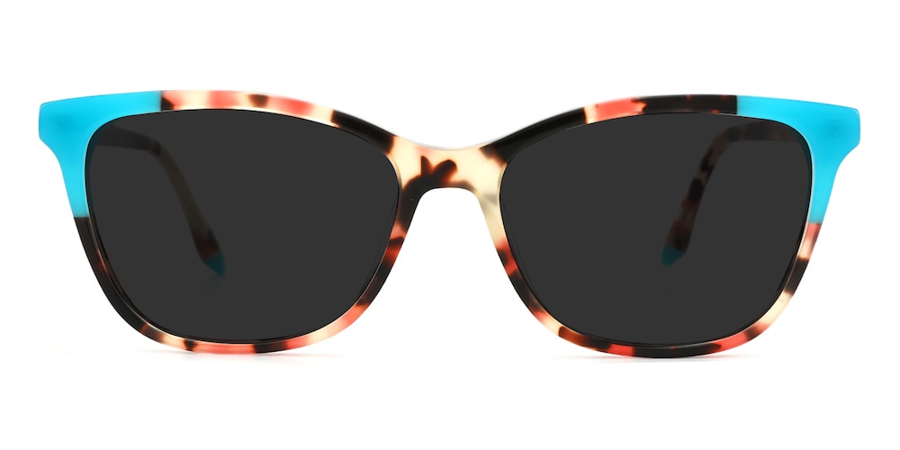 Kirk Multicolor Cat Eye Acetate Sunglasses