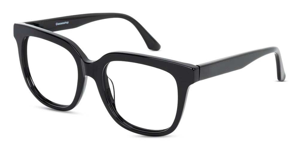 Rockville Black Square Acetate Eyeglasses