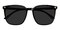 Evanston Black Square TR90 Sunglasses