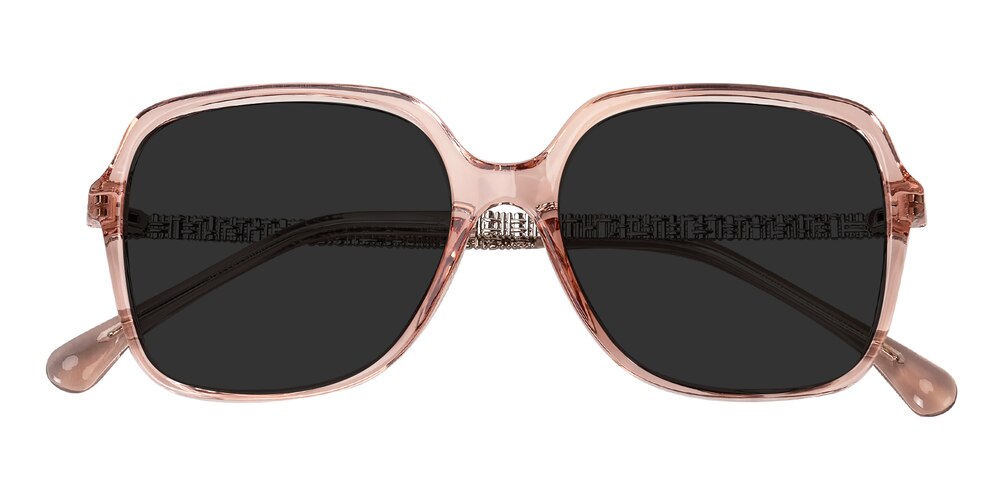 Violet Pink Square TR90 Sunglasses