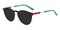 Sonoma Brown/Green Horn Acetate Sunglasses